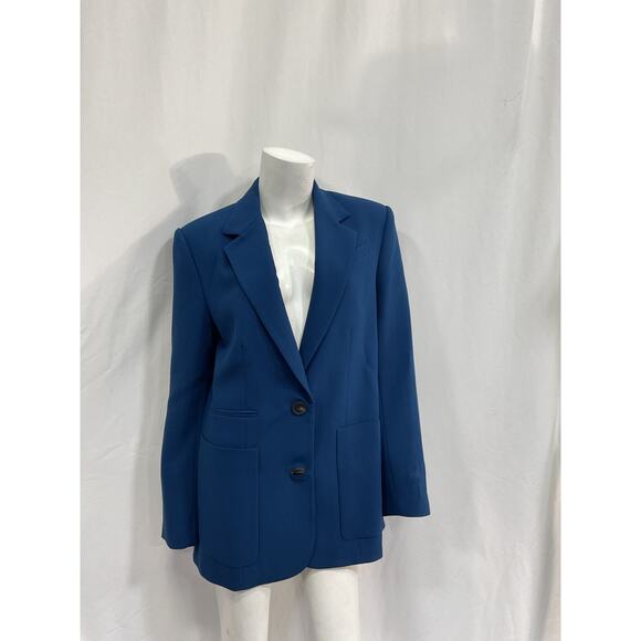 Shona Joy 'Irena' Black Polyester Blazer Size 2 - Picture 2 of 5